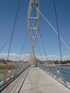 canal view from bridge in Scottsdale