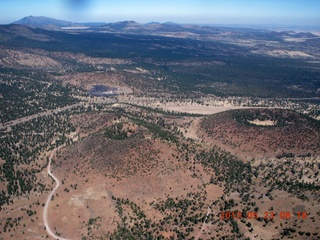 5 89p. aerial - Sunset crater
