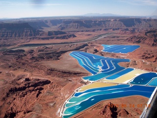 52 89q. aerial - evaporating ponds