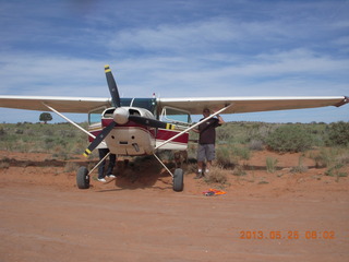 94 89r. Rockland airstrip - another airplane