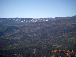 52 89v. aerial - near Capitol Reef