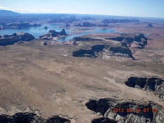 59 89v. aerial - near Page - Lake Powell