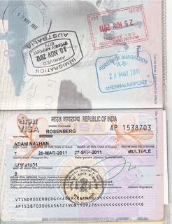 2006 eclipse trip -- my passport packet for protection against pickpockets