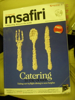 128 8ew. flight to Nairobi magazine