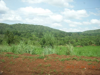 30 8f4. Uganda - drive to chimpanzee park