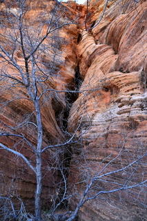 29 8gv. Cave Valley hike - our echo cave opening