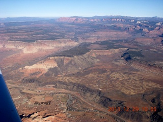 137 8gv. aerial - flying from Saint George