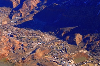 147 8gv. aerial - Zion National Park - Springdale