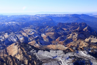 160 8gv. aerial - Zion National Park