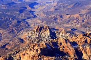 172 8gv. aerial - Zion National Park area