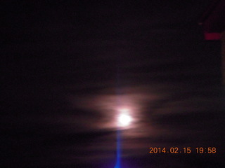 Uganda - Entebbe - Protea Hotel - Venus and moon
