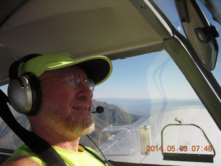 Brian and Adam flying in N8377W