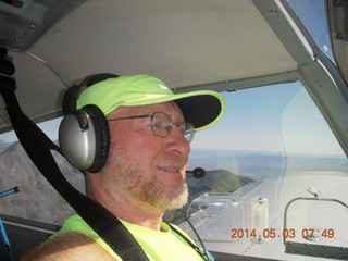 Antoine and Adam flying in N8377W