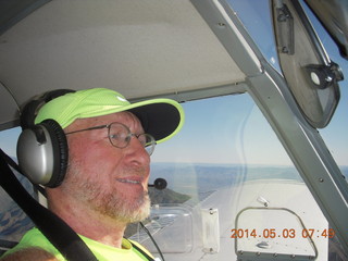 Antoine and Adam flying in N8377W