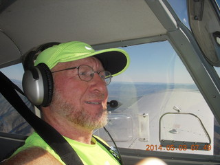 Shaun M, Shaun Jr, and Adam flying in N8377W