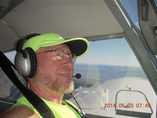 Shaun M, Shaun Jr, and Adam flying in N8377W