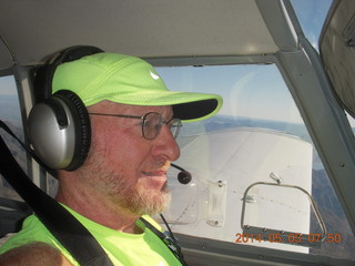 Jim G and Adam flying in N8377W