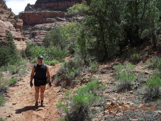 Bagdad hike (my old running loop) - Adam - tripod and timer
