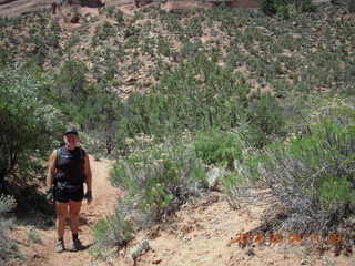 Bagdad hike (my old running loop) - Adam - tripod and timer