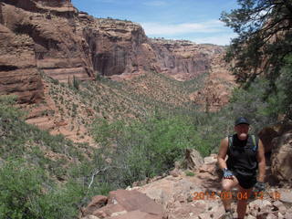 Windgate Pass Bell Pass hike - Adam