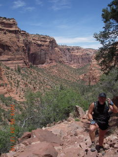 Windgate Pass Bell Pass hike - Adam
