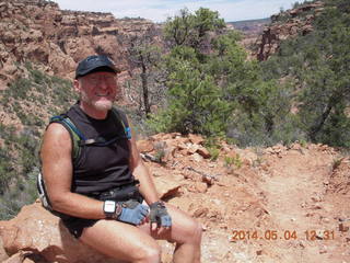 Canyon de Chelly - Spider Rock hike - Adam