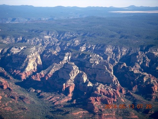2 8md. aerial = near Sedona