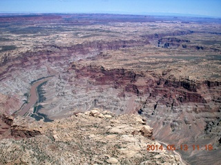 85 8md. aerial - Dark Canyon area