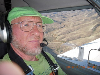 40 8me. Adam flying N8377W