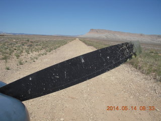 53 8me. sand wash n8377w - propeller damage