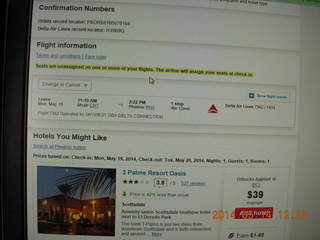 113 8me. booking an airline flight home