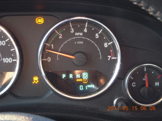 11 8mf. Potash Road drive - start at 0.0 miles