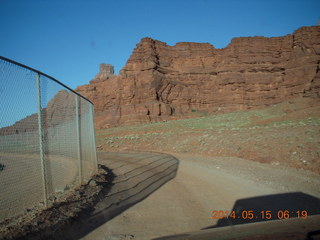 18 8mf. Potash Road drive - fence and pond