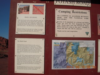 23 8mf. Potash Road drive signs