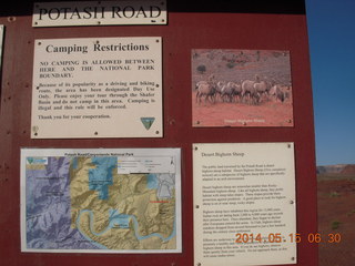 24 8mf. Potash Road drive  signs