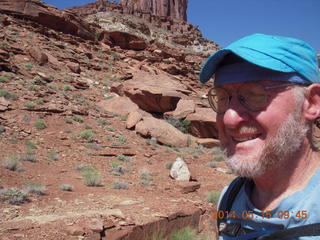 133 8mf. Canyonlands National Park - Lathrop hike - Adam