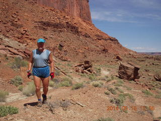 242 8mf. Canyonlands National Park - Lathrop hike - Adam (tripod and timer)
