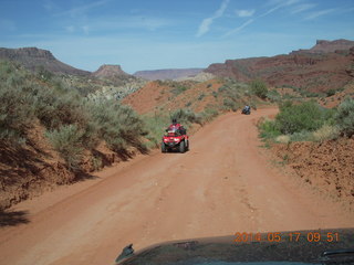 70 8mh. Onion Creek drive - oncoming vehicle