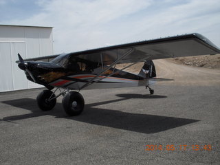 156 8mh. Mack Mesa airport - that same Carbon Cub