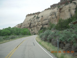 13 8mj. driving to Needles