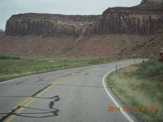 23 8mj. driving to Needles