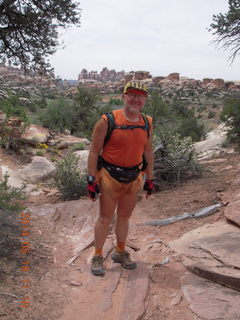 160 8mj. Canyonlands National Park - Needles - Elephant Hill + Chesler Park hike - Adam