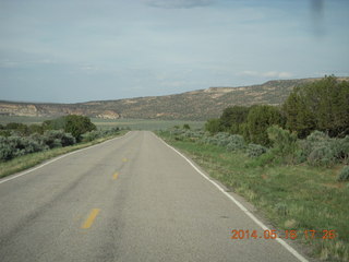 409 8mj. drive from Needles to Moab