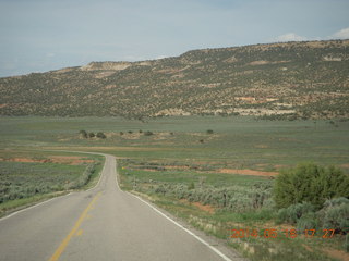 411 8mj. drive from Needles to Moab