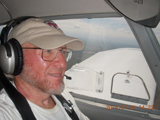 16 8px. Adam flying N8377W again