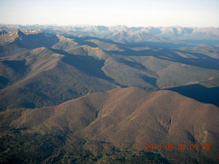 30 8q2. aerial - Colorado - Rocky Mountains