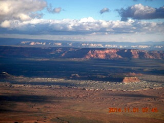 21 8t1. aerial - near Kanab