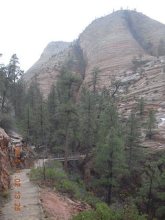 147 8t2. Zion National Park - West Rim hike - bridge