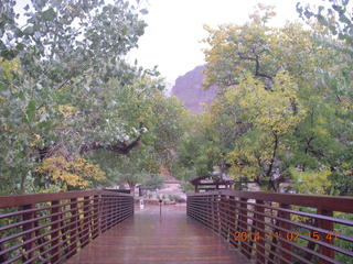 191 8t2. Zion National Park - bridge to Springdale
