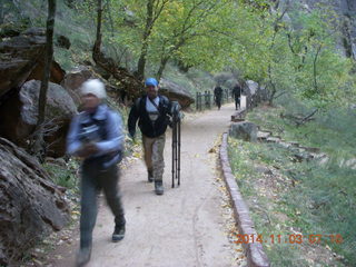 28 8t3. Zion National Park - dawn Riverwalk - big tripod